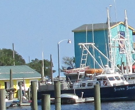 Southport NC picture . Old Yacht Basin area
